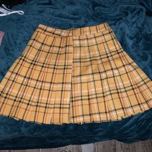 Plaid skirt